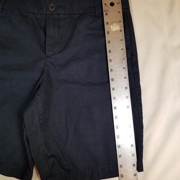 KHAKIS BY GAP BOYFRIEND ROLL-UP LADIES/ WOMEN SHORTS SIZE 06 NAVY - Picture 9 of 9